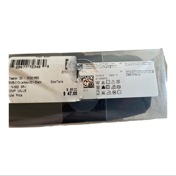 Boss By Hugo Boss 3 Pack Black Mini Brief - Picture 5 of 6